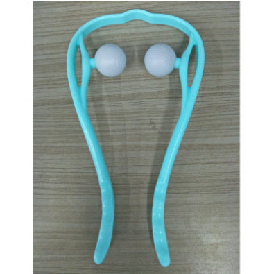Manual Six-Wheel Neck Massager Roller