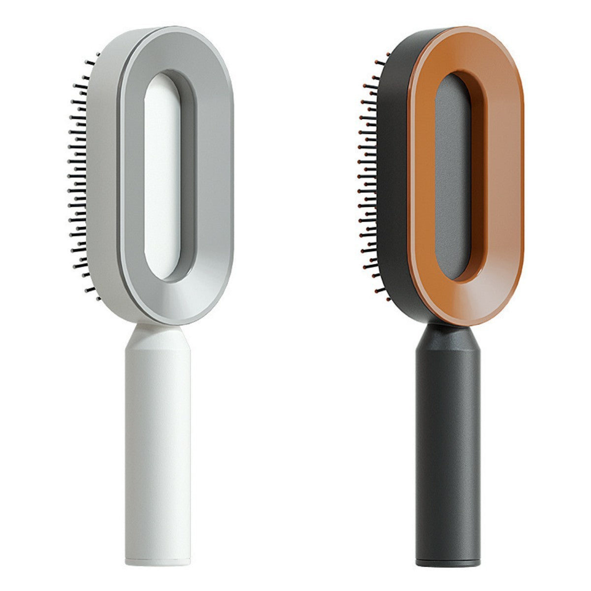 Self-Cleaning Hair Brush with Scalp Massage & Anti-Static