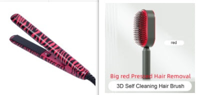 Self-Cleaning Hair Brush with Scalp Massage & Anti-Static