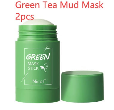 Green Tea Clay Stick Mask for Oil Control & Anti-Acne
