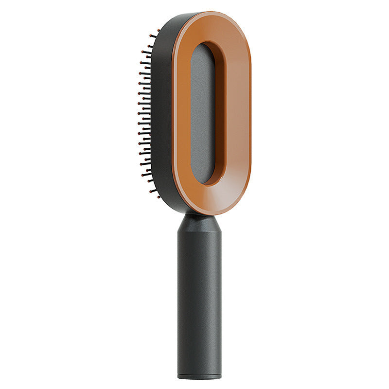 Self-Cleaning Hair Brush with Scalp Massage & Anti-Static