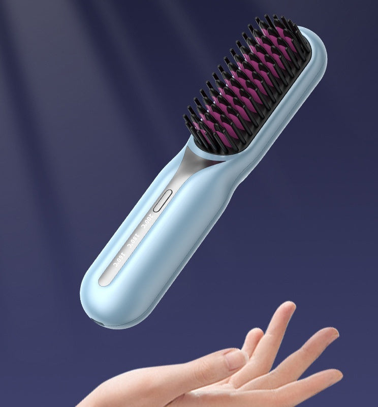 Wireless Charging Hair Straightening Comb