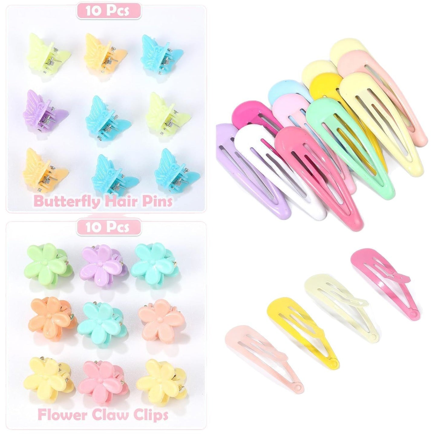 Girls Hair Rope Rubber Bands Set Hair Accessories