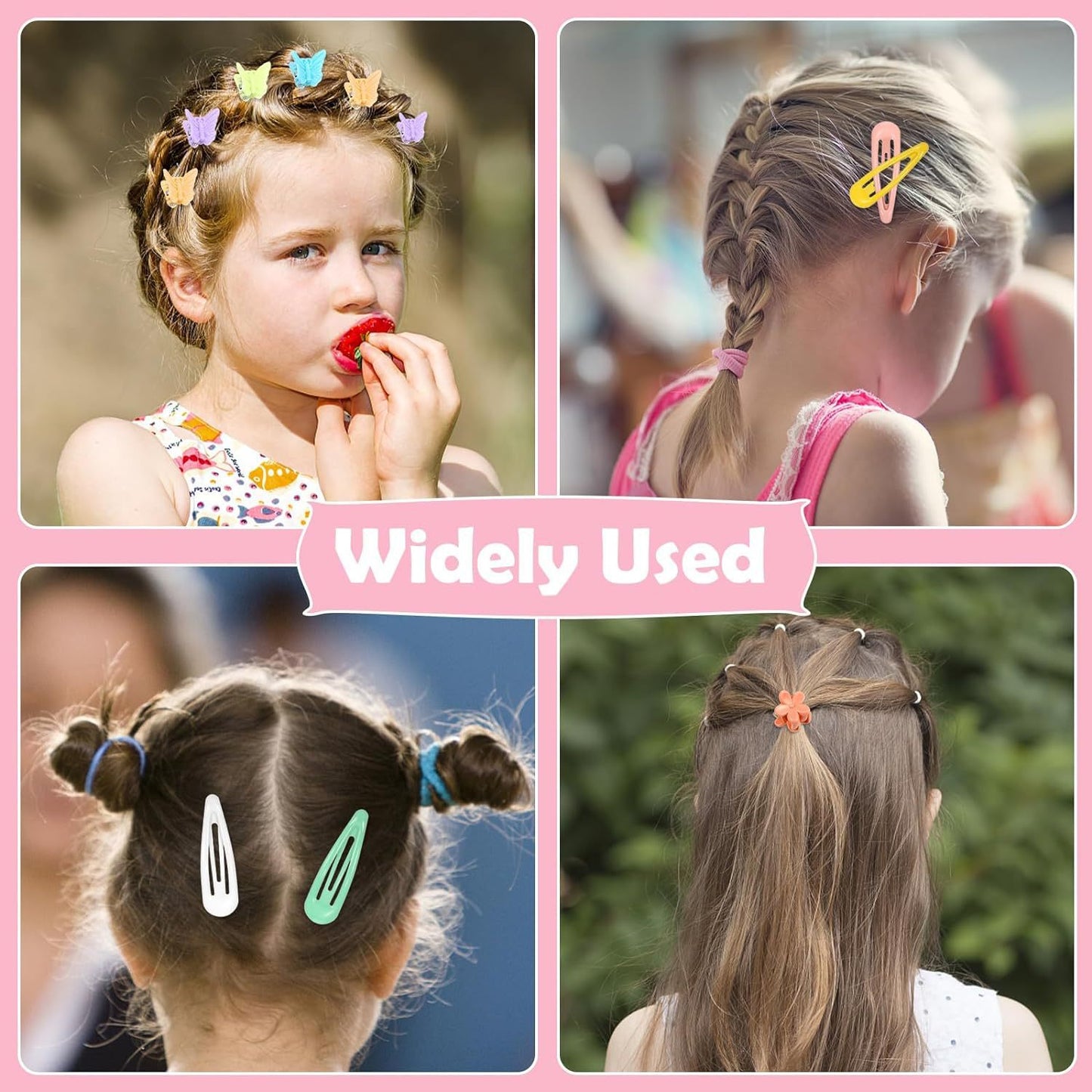 Girls Hair Rope Rubber Bands Set Hair Accessories