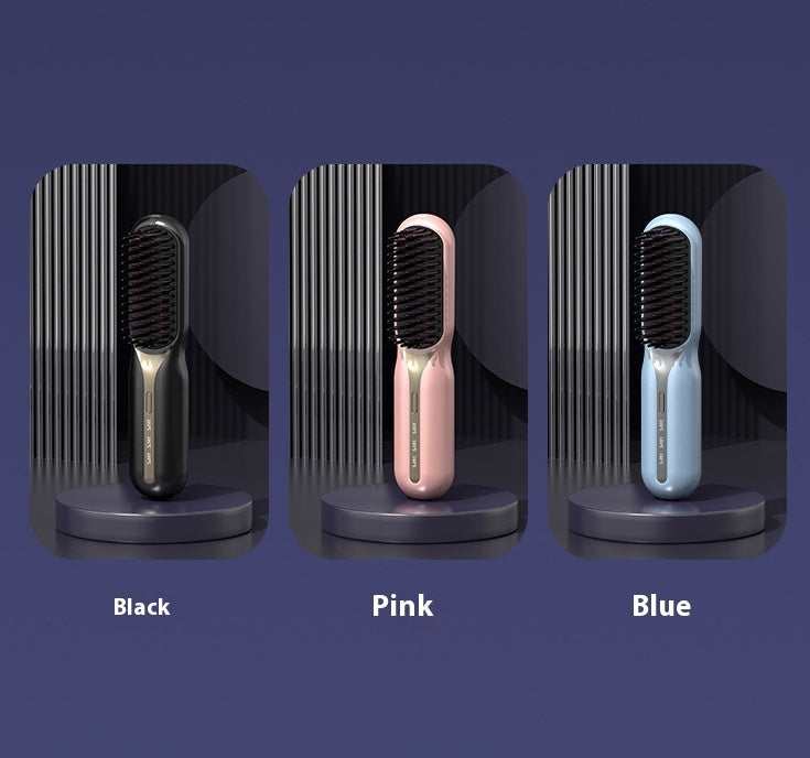 Wireless Charging Hair Straightening Comb