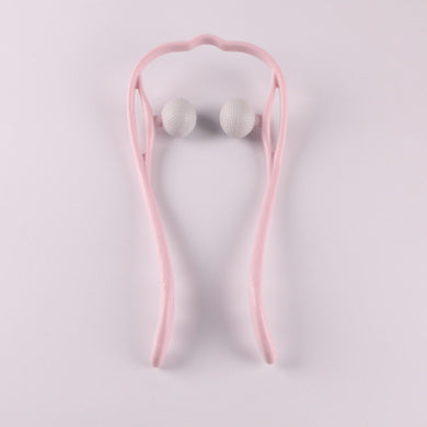 Manual Six-Wheel Neck Massager Roller