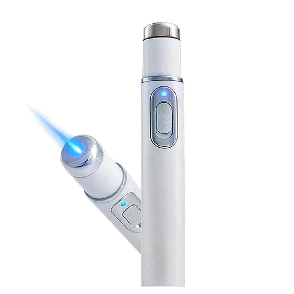 Blue Light Therapy Acne Laser Pen for Scar & Wrinkle Removal