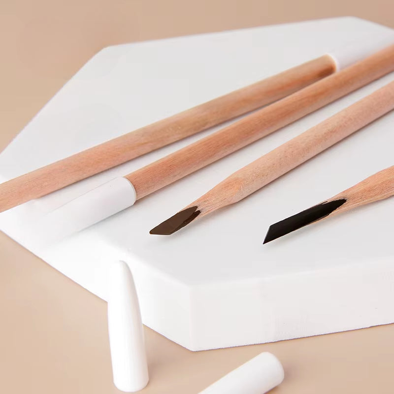 Waterproof Microblading Eyebrow Pencil – Long-Lasting Wooden Tattoo Brow Pen for Natural, Defined, Flawless Arches