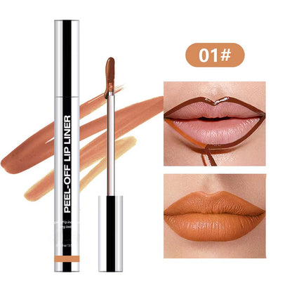 Peel-Off Lip Liner – Waterproof, Long-Lasting Matte Tint & Contour Liner for All-Day Color
