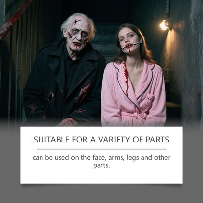 DOWMOO Halloween Fake Blood Makeup Set Funny Makeup Plasma