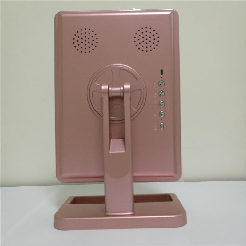 Touch Screen LED Makeup Mirror with Bluetooth & 10X Magnifier