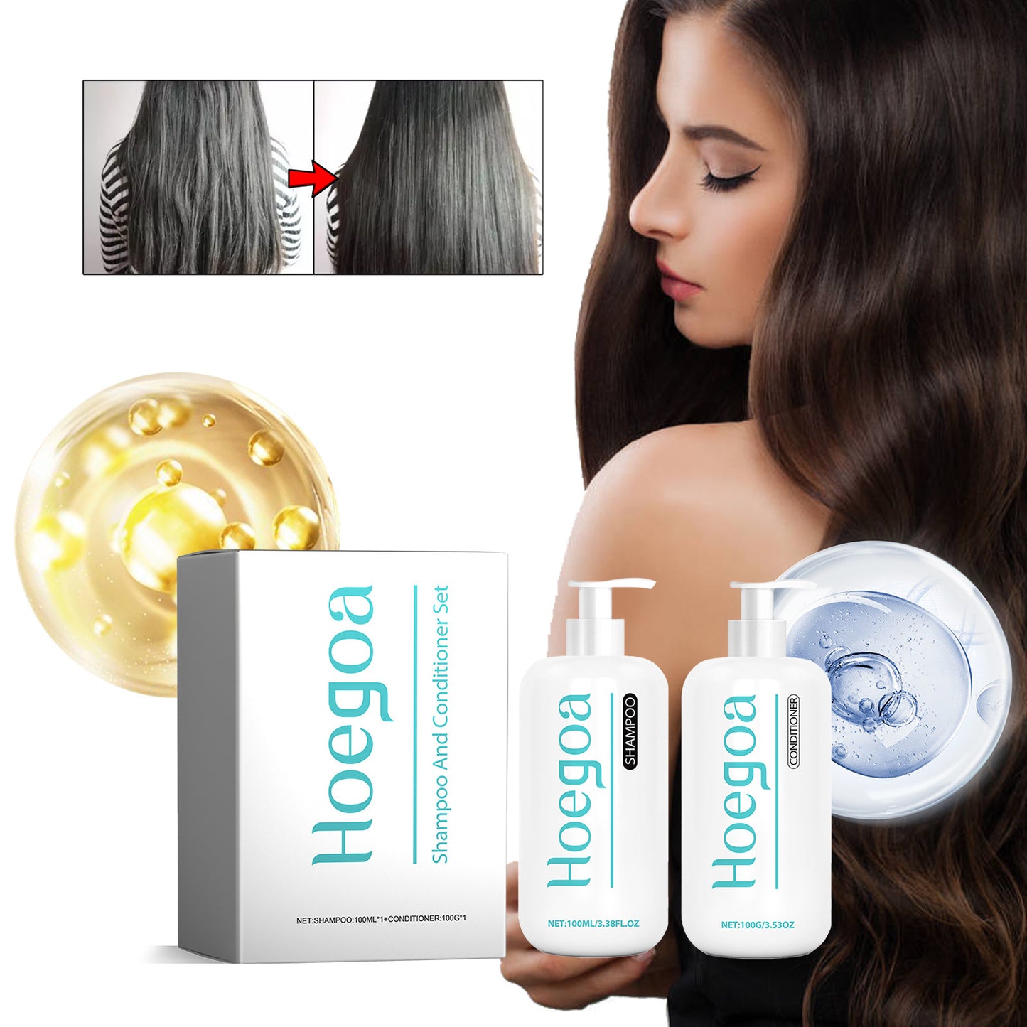 Deep Moisturizing Hair Care Set