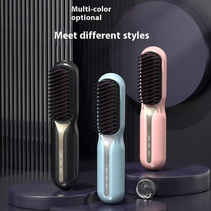 Wireless Charging Hair Straightening Comb