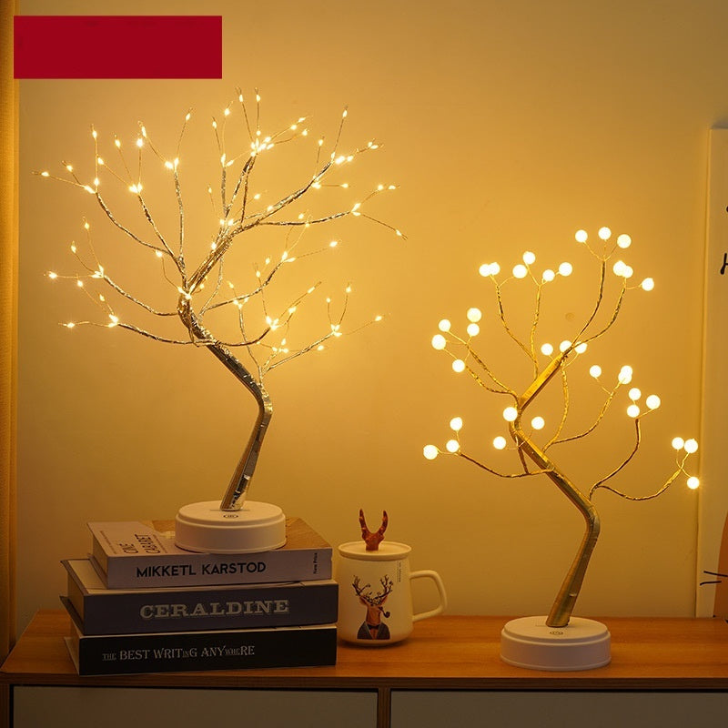 Thanksgiving Scene Layout Home Decorative Lamp illuminating a cozy setting with warm light and artistic design.