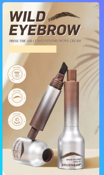 3D Dye Eyebrow Pencil – Waterproof Brow Enhancer with Brush